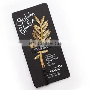 Custom Gold Metal Leaf Bookmarks thumbnail-2