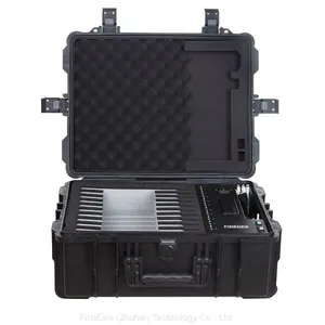 Mobile IPad Cart With Backup Lithium Battery- Portalbe Charging Station for IPad & Tablet thumbnail-4