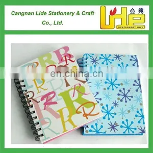 2016 Wenzhou Wholesale Lovely Beautiful Colorful Notebook/school Notebook/sketchbooks, Spiral Notebook With Custom Printing thumbnail-1