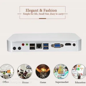 Mini PC,Mini Desktop Computer Windows 7/8/10 Linux (64-bit) Intel Core i3 -4005/4010 1.80 GHz Supports OEM thumbnail-1