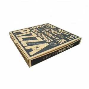 Environmental Healthy Customized Logo Pizza Packaging Box thumbnail-1