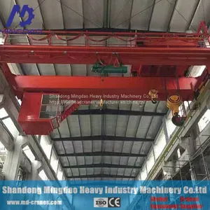 CE ISO Approved Double Girder / Beam Overhead Bridge Crane for Sale thumbnail-1