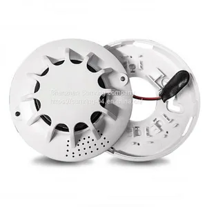 Fire Safety Photoelectric Smoke Alarm Kitchen Smoke Detector With 9v Battery thumbnail-2