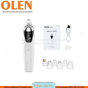 OLEN 2020 Home Use Portable Facial BlackHead Spot Acne Remover Machine Cleanser Comedo Cleaner for Black Head Removal Vacuum Device thumbnail-1