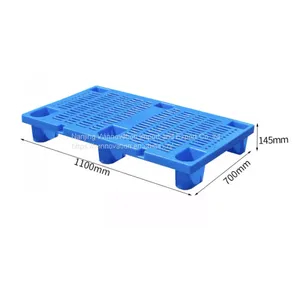 Single Faced Two Way Six Foot Plastic Pallet for Stacking Goods thumbnail-5