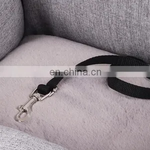 Pet Car Seat Travel Bed Dog Booster Car Seat With Clip-on Safety Leash,Car Seat Cover for Pets With Nonslip Bottom thumbnail-5