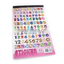 Colorful Printed Letter Adhesive Sticker&number Sticker for Children thumbnail-1