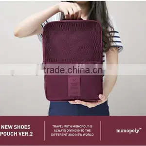 Travel Storage Shoes Bags Waterproof Foldable and Breathable Shoes Pouch Bag thumbnail-1