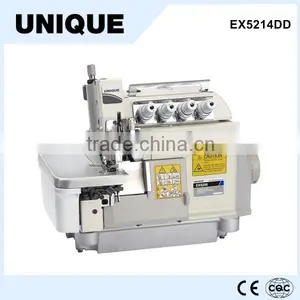 EXT5114DD Direct Drive High Speed Cylinder Bed Top and Bottom Feed Industrial Overlock Sewing Machine 4 Thread Jack Sewing Machi thumbnail-1