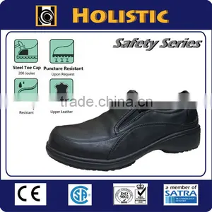 Professional Safety Shoes Manufacturer Low Cut No Lace Safety Shoes for Women thumbnail-1
