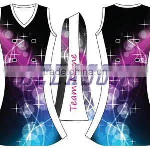 2016 OEM Service Netball Jersey,sublimated Netball Uniforms,custom Design Netball Dresses thumbnail-4