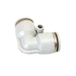 PV Series 2 Way L Type Elbow Plastic Tube-to-tube Quick Connector Pneumatic Push In Fittings thumbnail-3