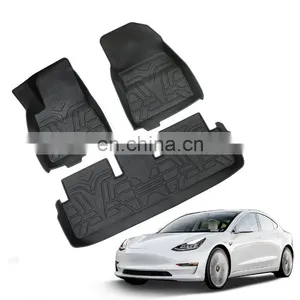 For Tesla Model 3 17-21 TPE Car Mat 1127267-00-G 1127284-00-D 1127284-00-H 1127289-00-F 1516554-00-A thumbnail-1