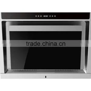 Glass & Stainless Steel Wall-mounted Range Hood With Push Button thumbnail-1