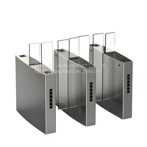Automatic Sliding Turnstile Gate/ Sliding Barrier Optical Turnstile/ Sliding Barrier Security Turnstile thumbnail-1