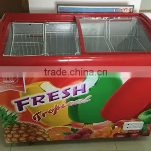 268L Supermarket Display Freezer With One Free Basket thumbnail-3