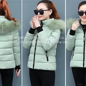Winter Warm Cotton Padded Jackets Hooded Female Down Jacket Thick Ladies Down Coat Plus Size Puffer Jacket Women thumbnail-4