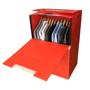 Durable PP Corrugated Plastic Garment Moving Boxes – Custom Clothes Packaging & Storage thumbnail-1