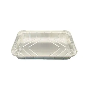 Large Capacity Aluminum Foil Container 2200ml Rectangular Baking Tray thumbnail-3