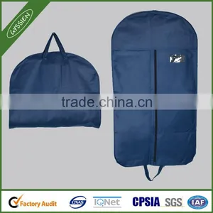 Custom Natural Clear Nylon Garment Bags With Pockets thumbnail-1