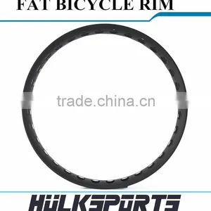 High Quality CheapBicycle Parts 26ER Profile 25mm Fat Wheel Rims Width 100mm Carbon Fiber Wheels Tubuless Rims Fat Bike Wheels thumbnail-5