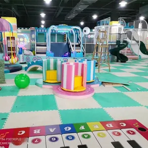 Indoor Slide Equipment for Naughty Castle Children's Amusement Park, Playground Equipment for Shopping Malls, Parent-child Million-ball Pool Factory thumbnail-4