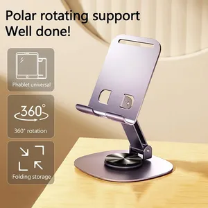 Adjustable Foldable Portable Phone Stand Desk Holder Ergonomic Multi Angle thumbnail-5