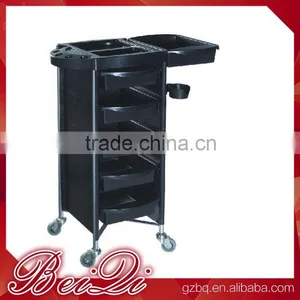 Beiqi 2016 Five Layers Multifunction Hair Salon Plastic Rolling Trolley Carts for Sale in Guangzhou thumbnail-1