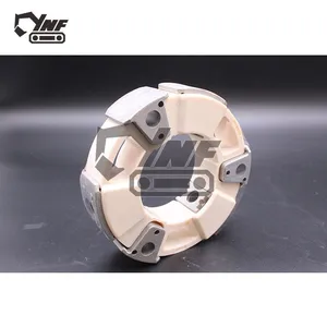 YNF Excavator Hydraulic Pump Coupling Assembly-Flexible Rubber & Aluminum/PU Material Model 130X2 210LX thumbnail-3