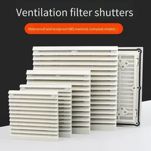 Axial Flow Fan Ventilation Filter Screen Set, Dustproof and Heat Dissipating Fan Louver Mesh Cover for Cabinet Electric Control Distribution Box, zl - 806 806.230 thumbnail-5