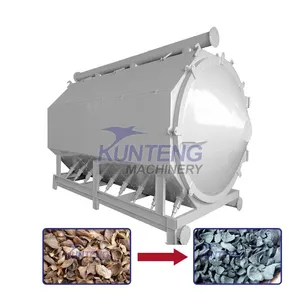 Kenya Different Capacity No Smoke Jute Stick Sunflower Stalk Charcoal Carbonization Furnace thumbnail-1