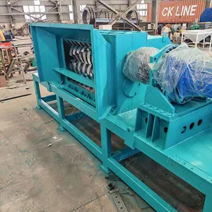 Heavy Duty Cross Cut Shredder Machine Double Shaft Shredder thumbnail-3
