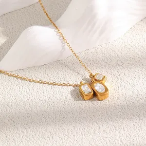 304 Stainless Steel Necklace 18 Inch OEM Custom Logo Wholesale Supplier Low MOQ thumbnail-3