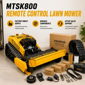 Remote Control ATV Flail Mulcher Agricultural Garden Hillside Slope Grass Trimming Cutting Machinery thumbnail-1