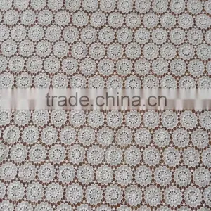 2016 Embroidery Lace Fabric Milk Silk Water Soluble Full Lace for Garment Accessory thumbnail-6