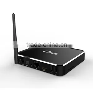 Manufacturer Metal Original Amlogic S905 T10 Plus /T95 T8 Pro Android 5.1 tv Box T10 thumbnail-3