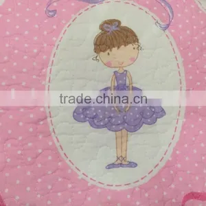 Nice Dancing Girl Children Bedspread , 100% Cotton thumbnail-2
