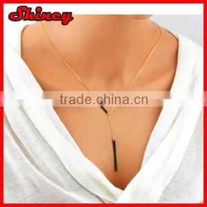 Colorful Crystal Charm Alloy Necklace Fashion Women Jewelry thumbnail-1