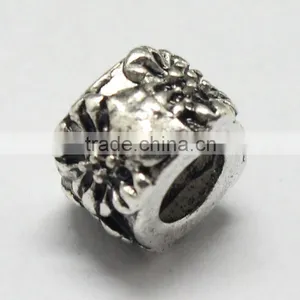 Pdora Jewelry Accessories Common Bombax Flower Hanging and Slider DIY Zinc Alloy Beads thumbnail-4