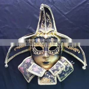 Dinah Venice Half Face Mask Fun Lace Flowers Roses Wholesale Dance Mask Headgear thumbnail-5