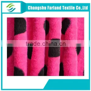 Knitting Red Black Plaid Fabric for Clothing thumbnail-3