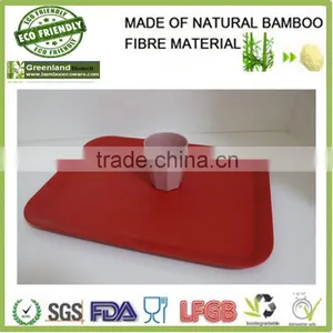 Colorful Biodegradable Bamboo Fiber Fast Food Tray thumbnail-6