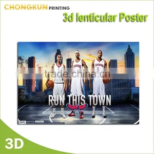 Hot Sale 3d Lenticular Printing Sports Poster thumbnail-4