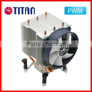 Universal 6mm Heat Pipe Intel AMD Socket 4-pin PWM Controller CPU Cooler Fan thumbnail-1