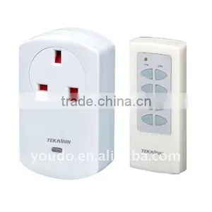 TW68E Plug-in UK Type 1V1 CE Certificated Remote Control Socket thumbnail-1