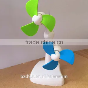 Promotional Items Double Blade Motors Revolutionary USB Small Electric Fan Motor thumbnail-6