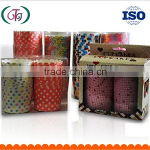 Coated Paper Cupcake Liners SGS Certificated Baking Cup for Cakes thumbnail-5