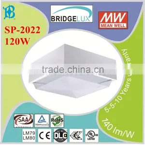 Long Lifespan Outdoor Led Canopy Gas Station Light 120w for Petrol Station Lighting thumbnail-1