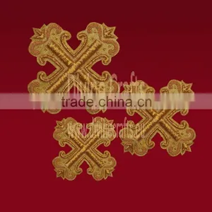 Hand Embroidered Cross Set thumbnail-1
