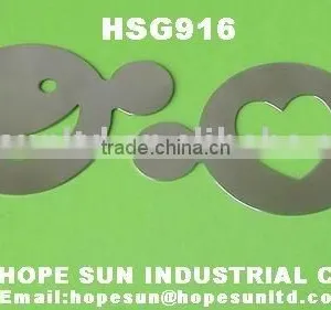 Stainless Steel Coffee Stencil Set of 2 Pcs thumbnail-1